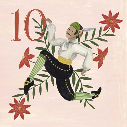 Framed Twelve Days X Print