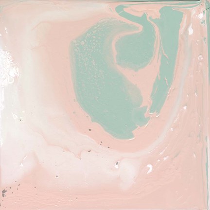 Framed Pastel Fog I Print