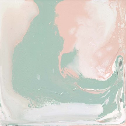 Framed Pastel Fog II Print