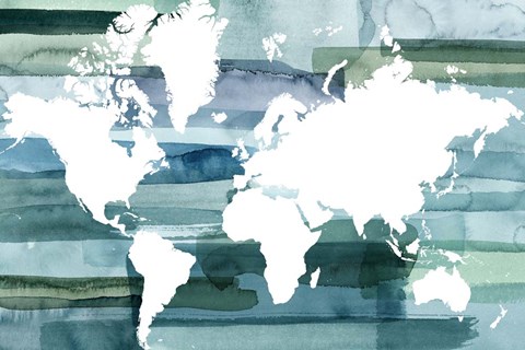 Framed All Oceans Print