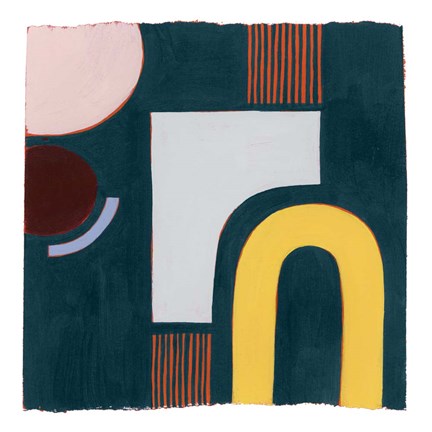 Framed Bewildered II Print