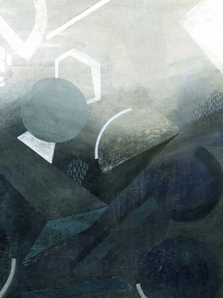 Framed Bathing Beams II Print