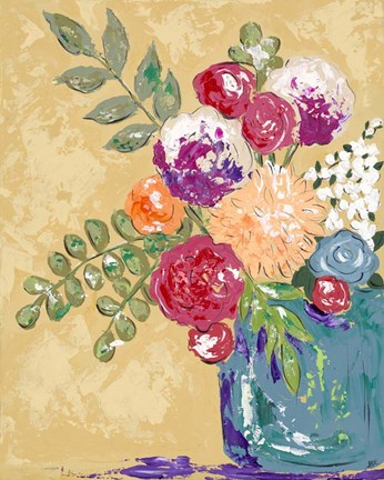 Framed Look on the Bright Side I Print