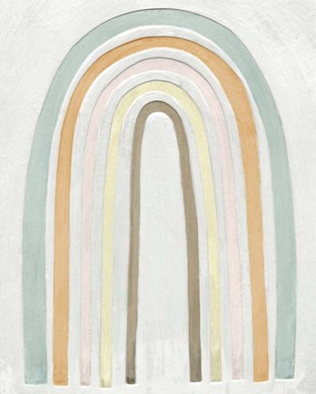 Framed Arco Colori II Print