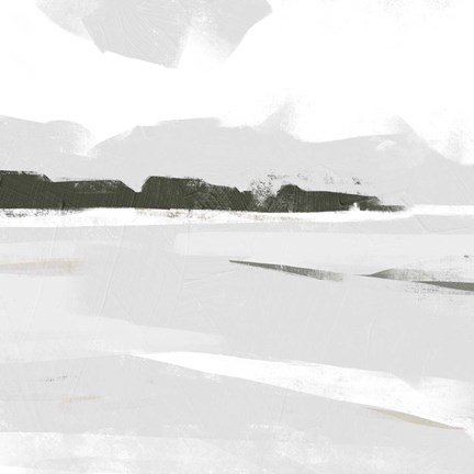 Framed Coastal Haze II Print