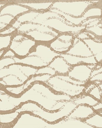 Framed Neutral Undulate II Print