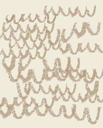 Framed Scalloped II Print