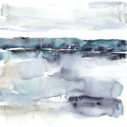 Framed View Across the Lake I Print