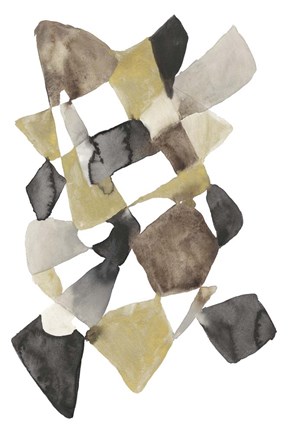 Framed Mod in Neutrals II Print