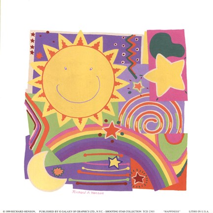 Framed Happiness Print