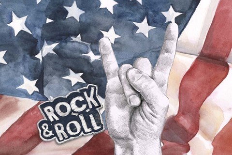 Framed National Anthem I Print