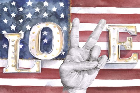 Framed National Anthem II Print