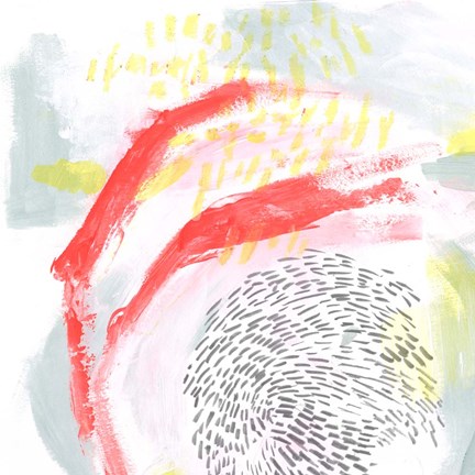 Framed Mint Vortex II Print