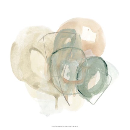 Framed Pastel Theorem III Print