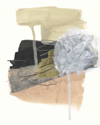 Framed Shuffle Stack I Print