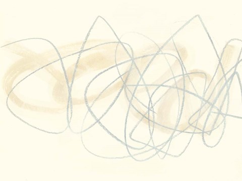 Framed Runda Sketch I Print