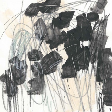 Framed Scramble I Print