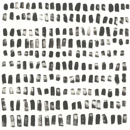 Framed Mixed Signals I Print