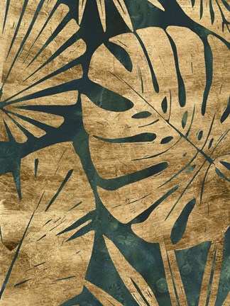 Framed Emerald Jungle III Print