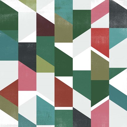 Framed Rainbow Prism V Print