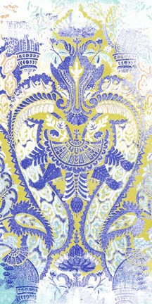 Framed Textile Offset III Print