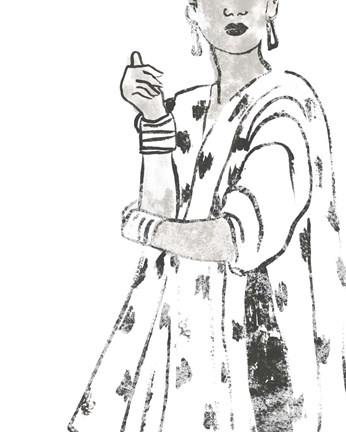 Framed Fashion Plate Power II Print