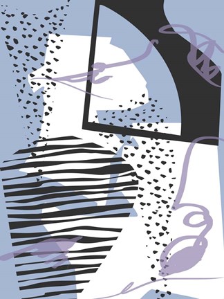 Framed Sounds of the Ocean I Print