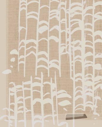 Framed Dry Grass I Print