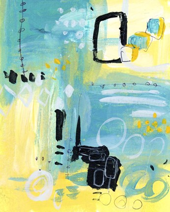 Framed Floating Atmosphere I Print