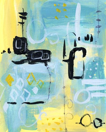 Framed Floating Atmosphere IV Print