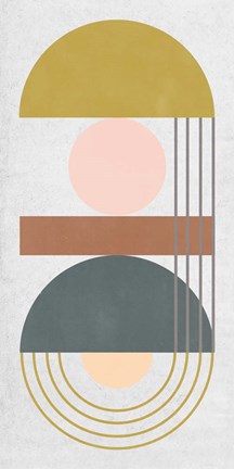 Framed Geometric Daylight III Print