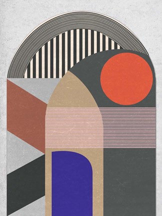 Framed Sundown Meditation III Print