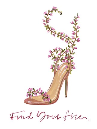 Framed Sassy Statement I Print