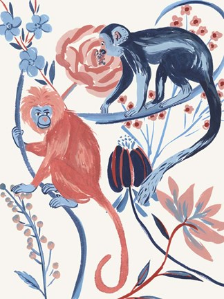 Framed From the Jungle III Print