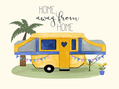 Framed Roam Sweet Roam III Print