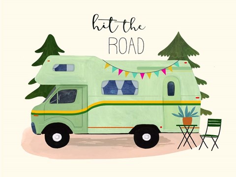 Framed Roam Sweet Roam IV Print