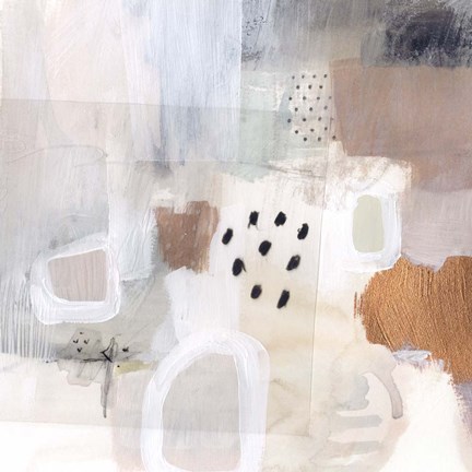 Framed Puddle Jump II Print