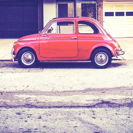 Framed Vintage Ride V Print