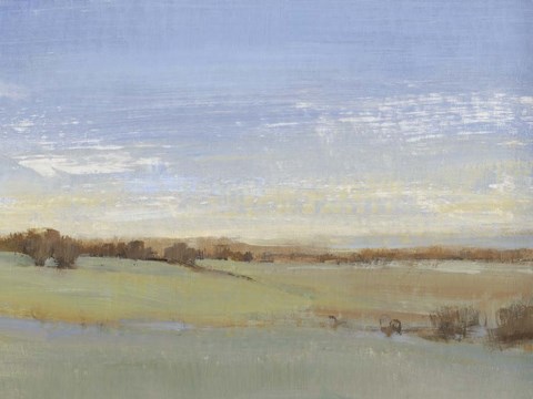 Framed Soft Afternoon II Print