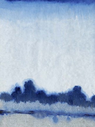 Framed Passing Showers II Print