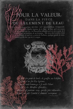 Framed Pour La Mer II Print