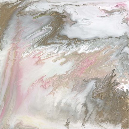 Framed Pastel Illusion III Print