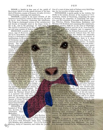 Framed Goat Sock Lunch Book Print Print