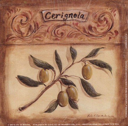 Framed Cerignola Print