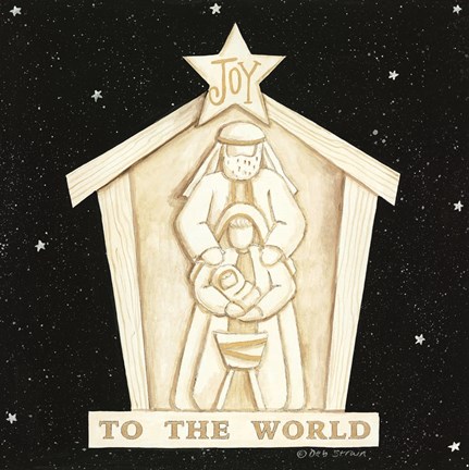 Framed Joy Manger Print