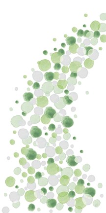 Framed Dots Abstract II Print