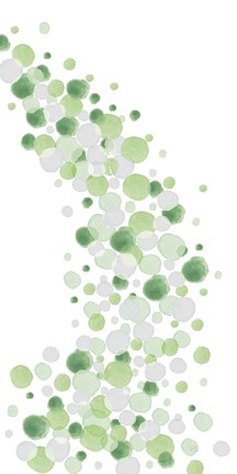 Framed Dots Abstract I Print