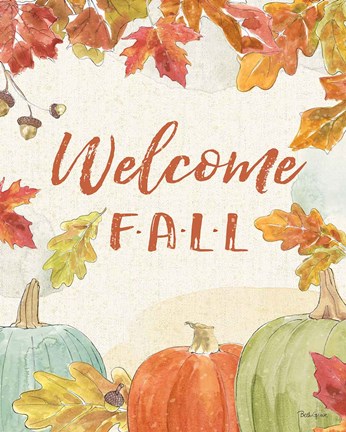 Framed Falling for Fall VI v2 Print