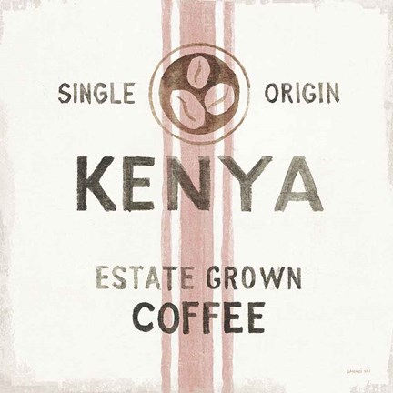 Framed Wake Me Up Coffee Sack IV Print