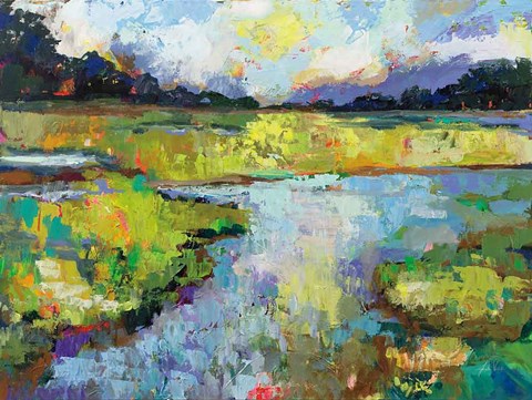 Framed Reflections Print